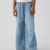Jeans baggy a vita bassa ultrasoft per bambini