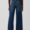 Jeans baggy a vita media ultrasoft con fibbia