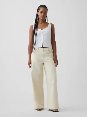 Jeans baggy a vita media ultrasoft per taglie curvy