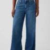 Jeans baggy a vita media ultrasoft per taglie curvy