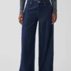 Jeans baggy a vita media ultrasoft per taglie curvy