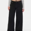 Jeans baggy a vita media ultrasoft per taglie curvy