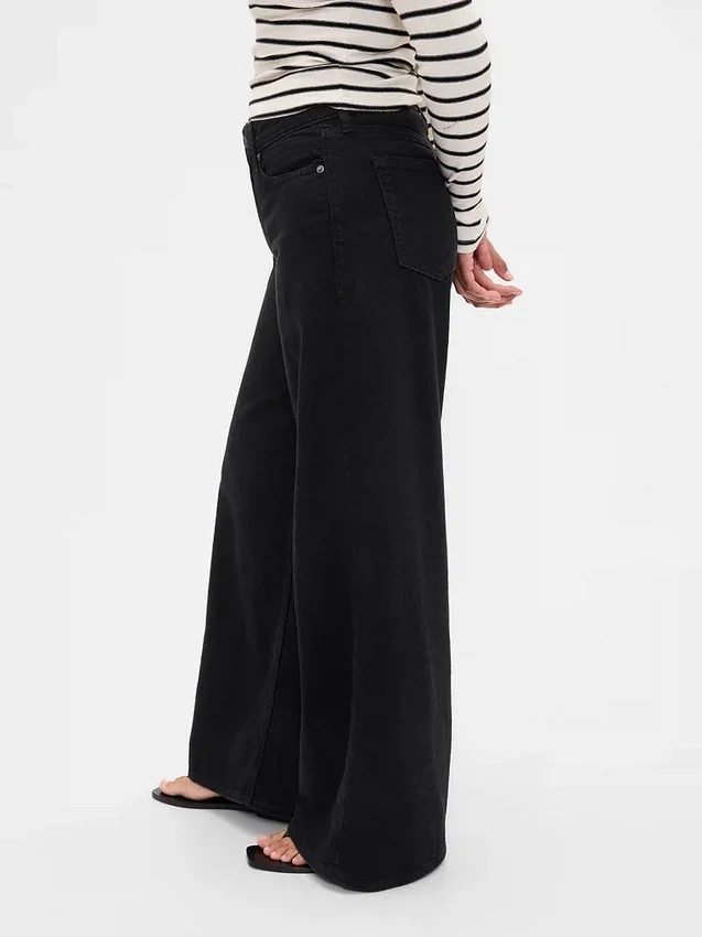 Jeans baggy a vita media ultrasoft per taglie curvy