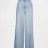Jeans baggy a vita media ultrasoft per taglie curvy