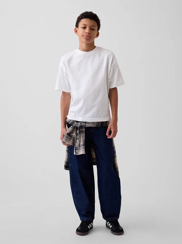 Jeans baggy affusolati per bambini