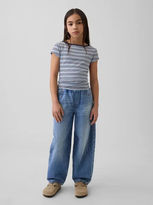 Jeans baggy affusolati per bambini