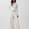 Jeans baggy ultrasoft a vita media