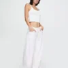 Jeans baggy ultrasoft a vita media