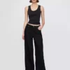 Jeans baggy ultrasoft a vita media