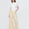 Jeans baggy ultrasoft a vita media