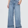 Jeans baggy ultrasoft a vita media