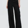 Jeans baggy ultrasoft a vita media