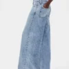 Jeans baggy ultrasoft a vita media