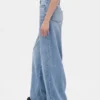 Jeans baggy ultrasoft a vita media