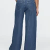 Jeans baggy ultrasoft a vita media