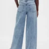 Jeans baggy ultrasoft a vita media