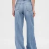 Jeans baggy ultrasoft a vita media