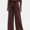 Jeans baggy ultrasoft a vita media