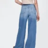 Jeans baggy ultrasoft a vita media