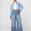 Jeans baggy ultrasoft a vita media