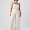 Jeans baggy ultrasoft a vita media