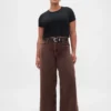 Jeans baggy ultrasoft a vita media