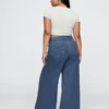 Jeans baggy ultrasoft a vita media