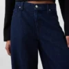 Jeans baggy ultrasoft a vita media