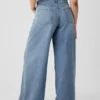 Jeans baggy ultrasoft a vita media