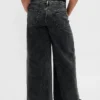 Jeans baggy ultrasoft a vita media