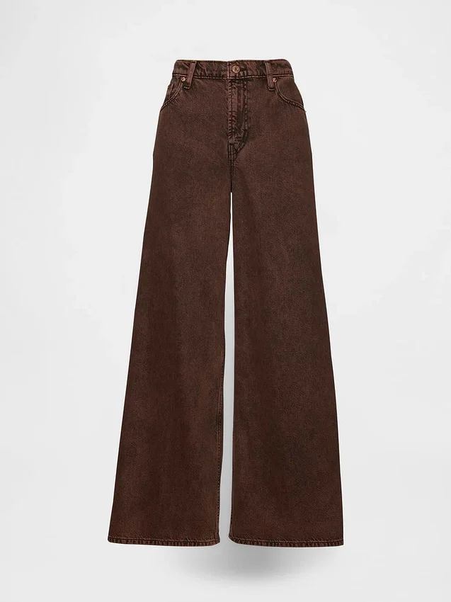 Jeans baggy ultrasoft a vita media