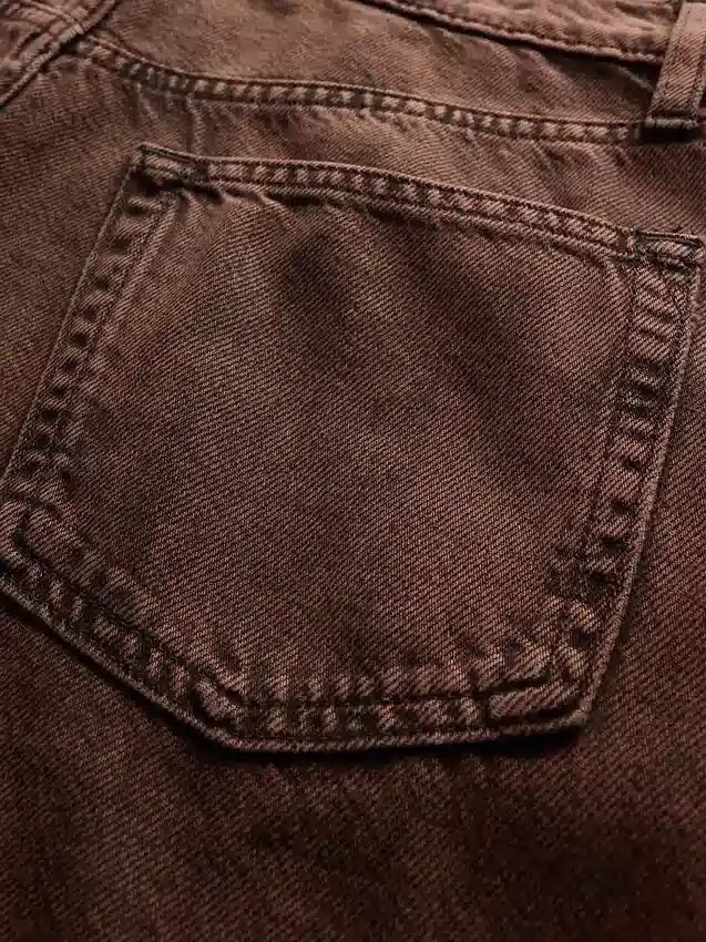 Jeans baggy ultrasoft a vita media