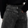 Jeans baggy ultrasoft a vita media