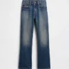 Jeans bootcut dal taglio morbido per bambini
