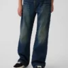 Jeans bootcut dal taglio morbido per bambini