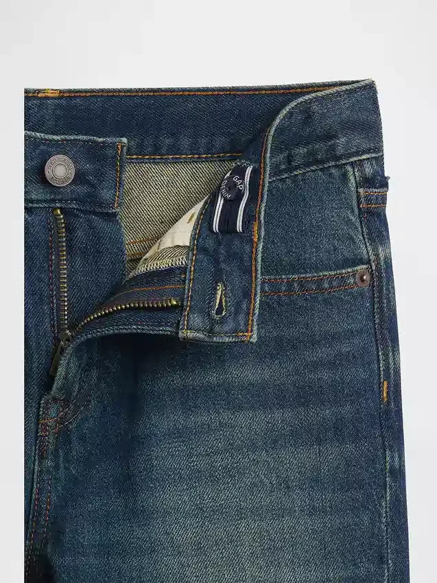 Jeans bootcut dal taglio morbido per bambini