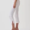 Jeans capri a vita bassa