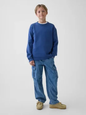 Jeans cargo Easy per bambini