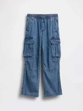 Jeans cargo Easy per bambini