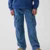 Jeans cargo Easy per bambini