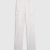 Jeans cargo larghi a vita media in stile anni '90