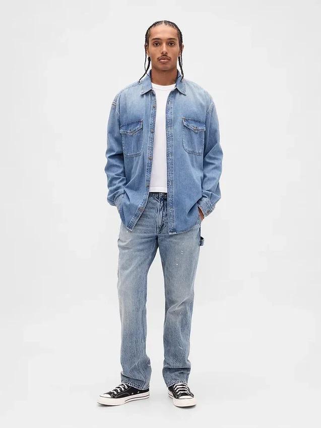 Jeans Carpenter dritti dal taglio morbido
