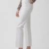 Jeans cropped a vita alta, slim e dritti in stile anni '90