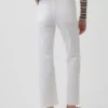 Jeans cropped a vita alta, slim e dritti in stile anni '90