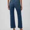 Jeans cropped a vita alta, slim e dritti in stile anni '90