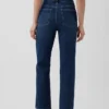 Jeans cropped a vita alta, slim e dritti in stile anni '90