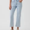 Jeans cropped a vita bassa, lunghi e dal taglio slim