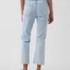 Jeans cropped a vita bassa, lunghi e dal taglio slim