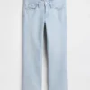 Jeans cropped a vita bassa, lunghi e dal taglio slim