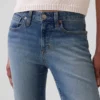 Jeans cropped a vita bassa, lunghi e dal taglio slim